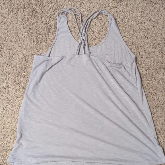 Women's Gray Graphic Tank Top - Picture 11 of 11
